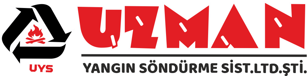 Uzman Yangın Söndürme Logo